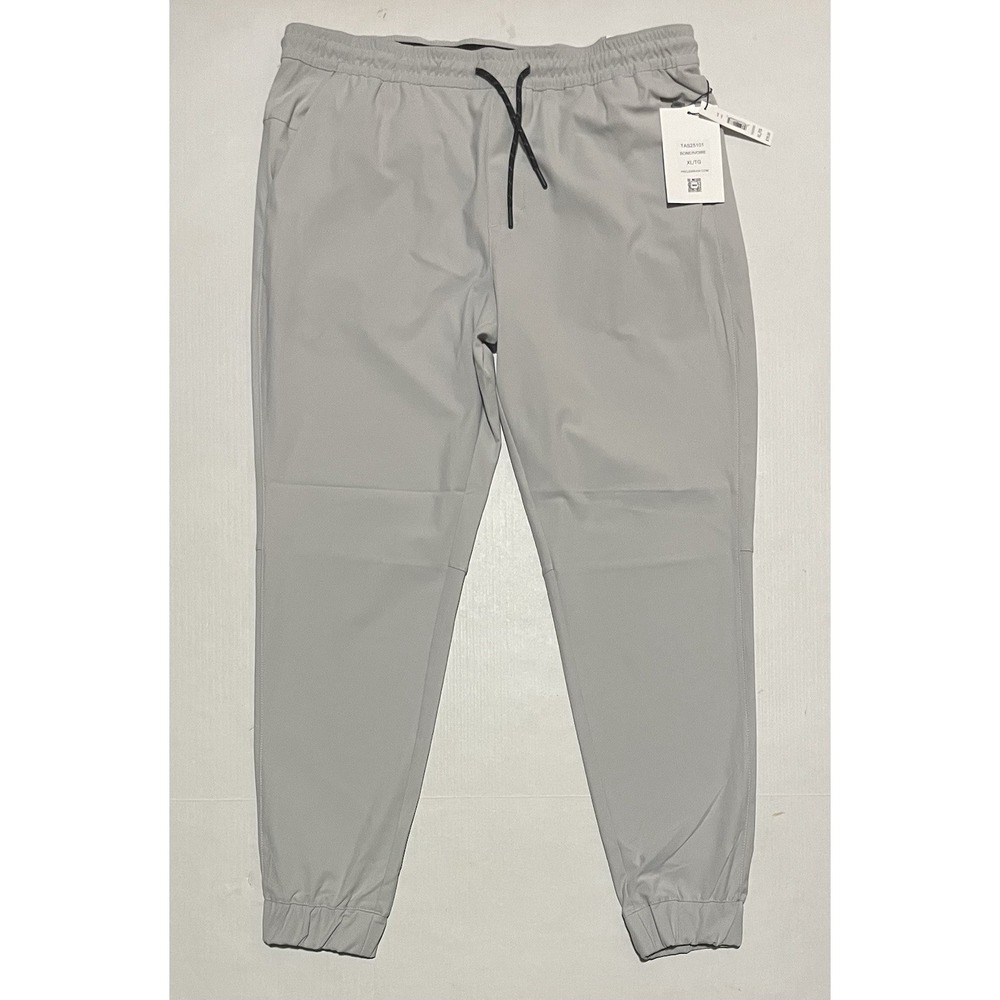 Projek Raw Men's Size XL Tech Jogger Pants‎ Stretch Quick Dry Wicking Bone Ivory